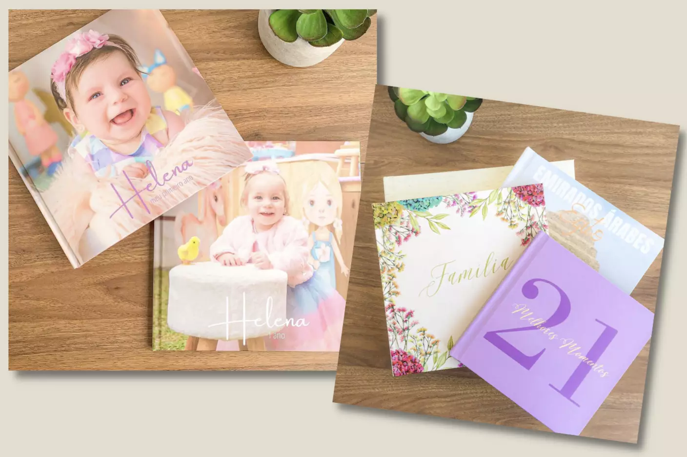 Nuage de Papier Album de Foto Personalizado Festinha Infantil Just Real Moms