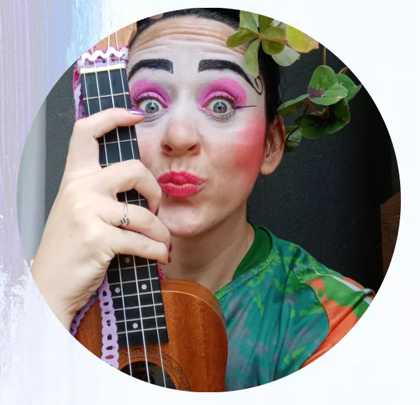 Karin Menezes Impulsionando Arte Banda de Festa Infantil Just Real Moms