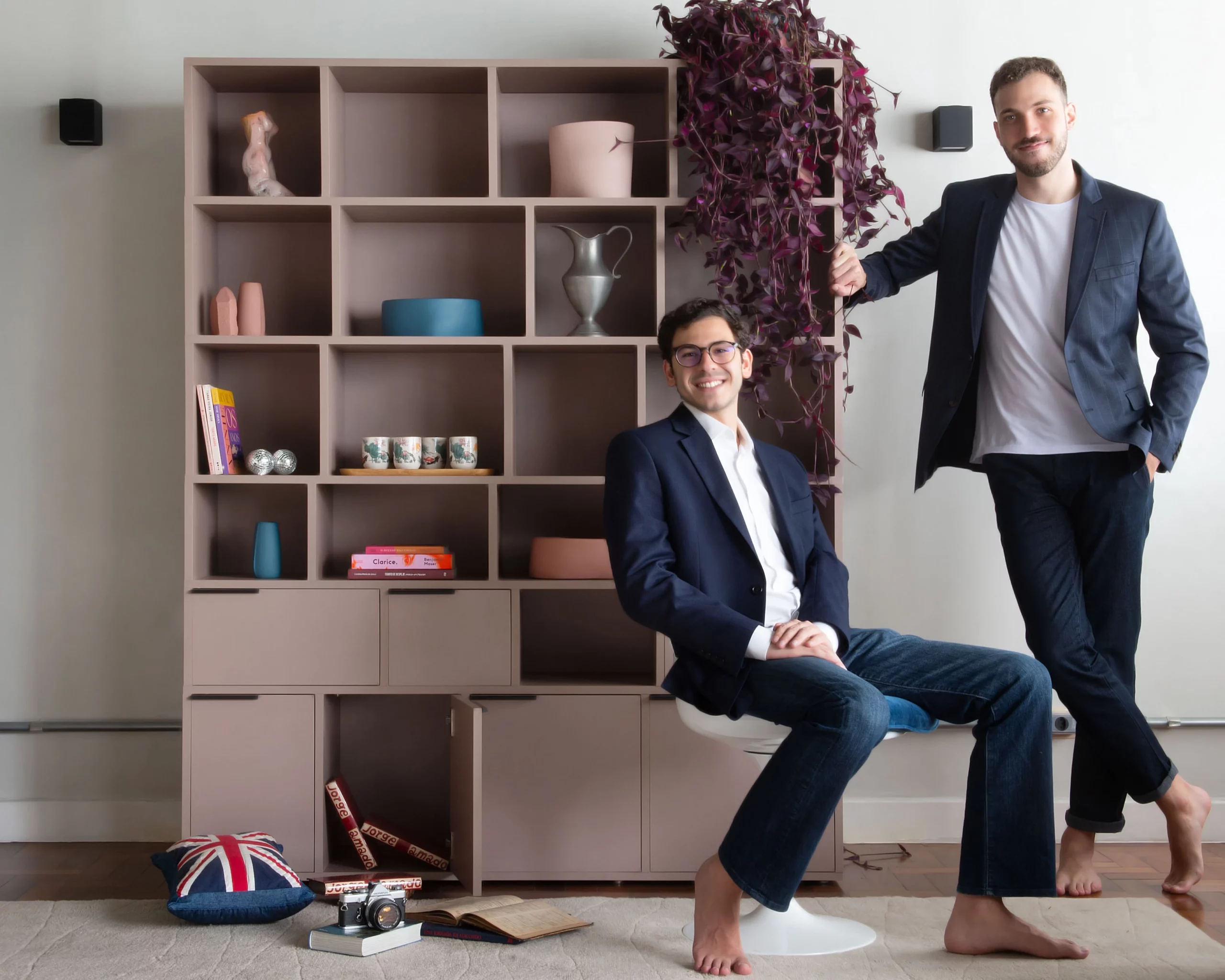 Fundadores da Movêu Móveis - Guilherme Kodja e Rodrigo Palandi - Just Real Moms