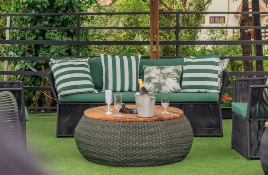 Lounge do Hotel Boutique em Campos do Jordão - Just Real Moms