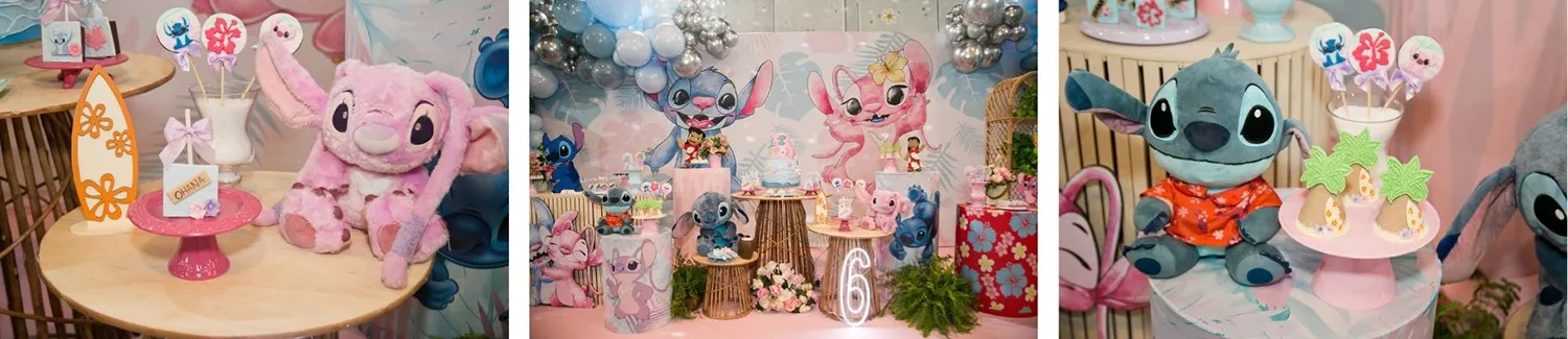 Decoração da mesa da Festa de 6 anos
