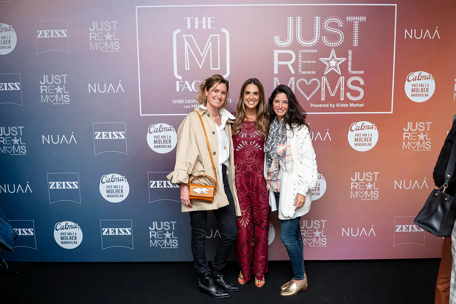 Fernanda Paronetto com Adriana Lotaif e Mercedes Drever no The M Factor no Cinépolis do JK Iguatemi - Just Real Moms
