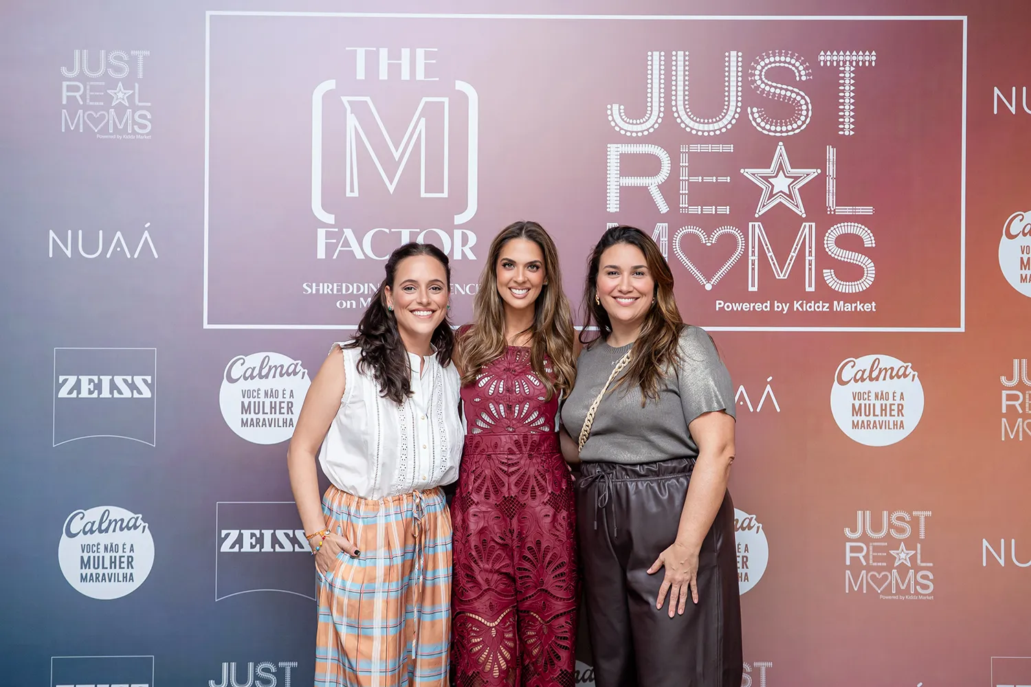 Fernanda Paronetto, Julianna Gurgel e Fabi Esteves no The M Factor no Cinépolis do JK Iguatemi - Just Real Moms