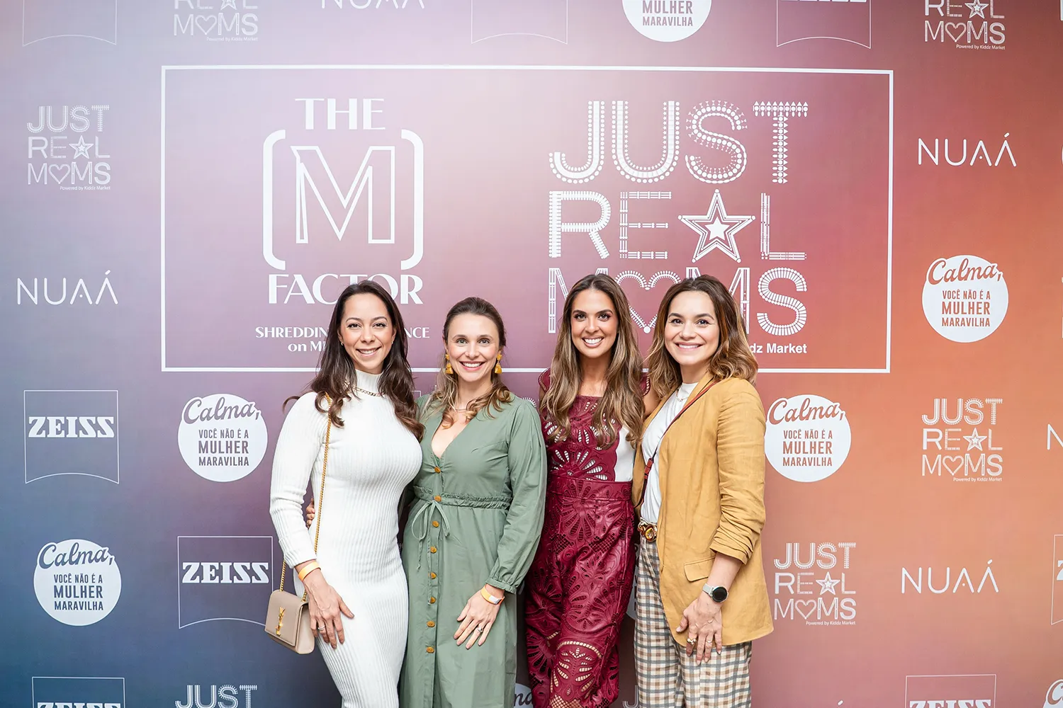 Fernanda Paronetto com Mariana Meinberg, Patricia Lomonaco e Maria Gandini no The M Factor no Cinépolis do JK Iguatemi - Just Real Moms