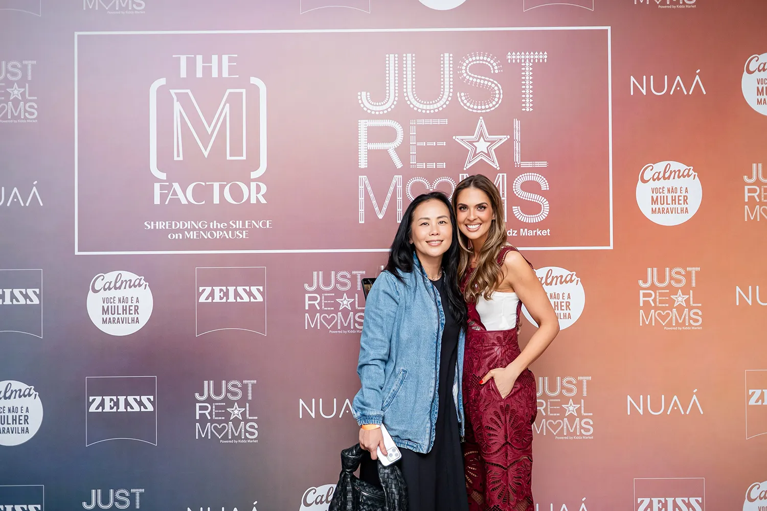 Fernanda Paronetto com Patricia Yoshida no The M Factor no Cinépolis do JK Iguatemi - Just Real Moms