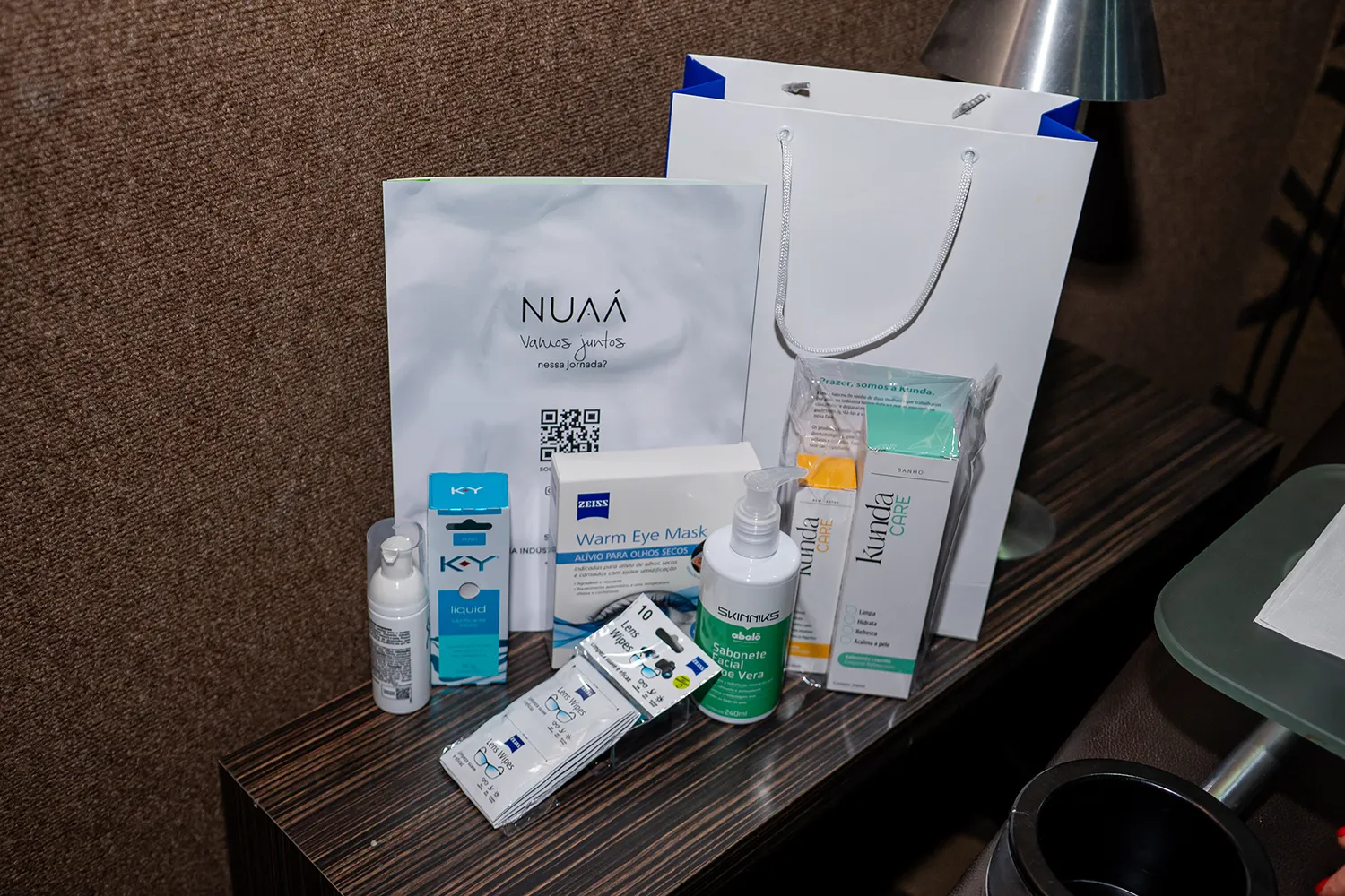 Gift Bags para convidadas no The M Factor no Cinépolis do JK Iguatemi - Just Real Moms