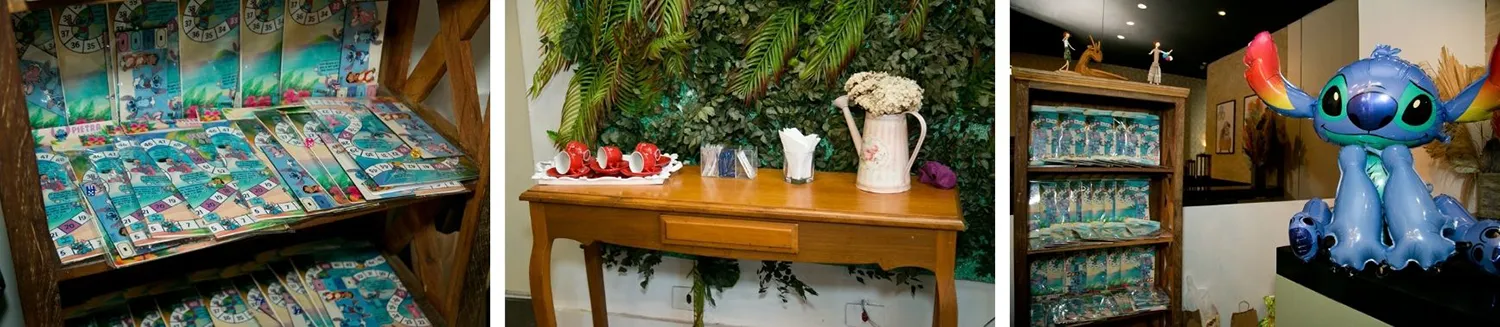 Lembrancinhas da Festa de 6 anos com tema Stitch e Angel