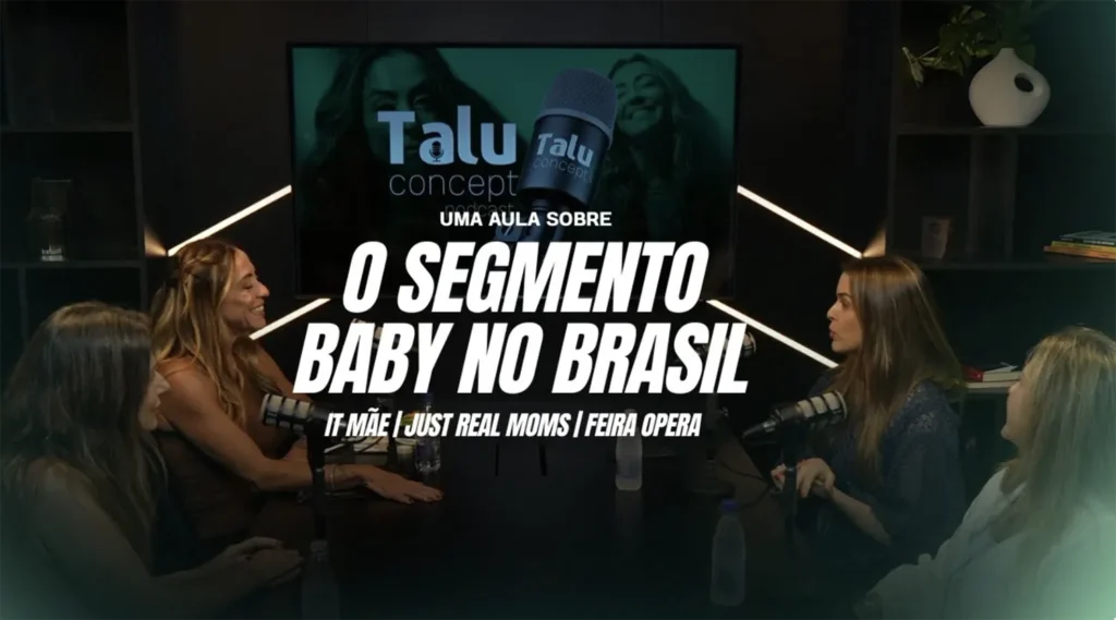 Capa Podcast - Talu Concept - Fernanda Paronetto - Fernanda Menezes da Feira Ópera - Dani Folloni do It Mãe