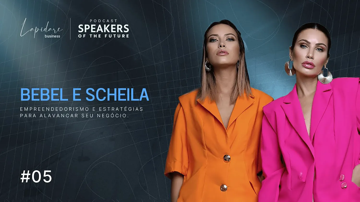 Capa Podcast - Powercast - Scheila Santos - Bebel Rendeiro