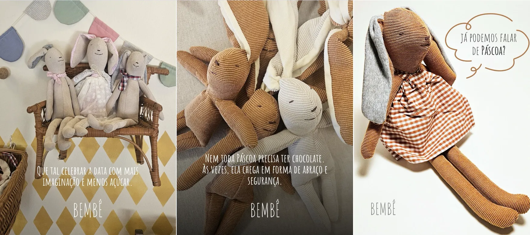 Naninhas da Bembê Atelier - Páscoa 2026