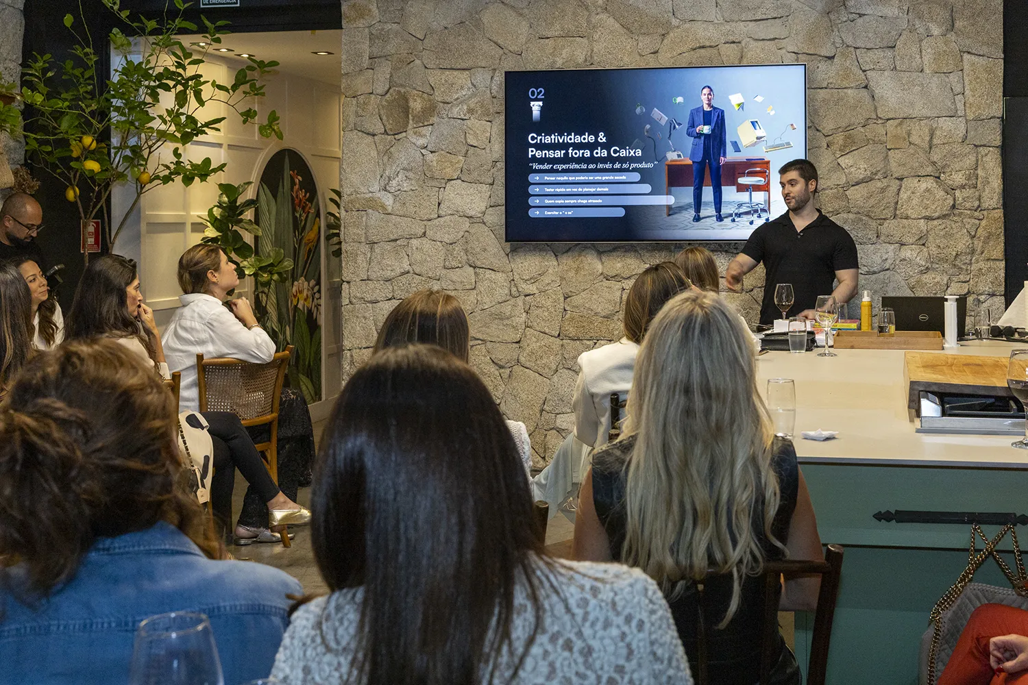 Apresentação do Ale Capella no lançamento do High Connection