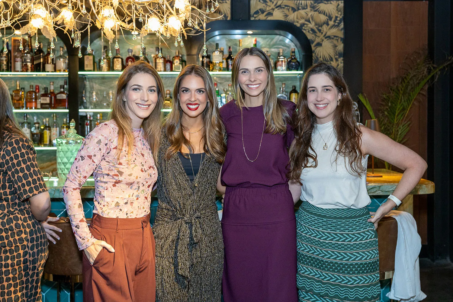Fê Paronetto com Suzana Simões Magalhães, Kamila Adorni e Maria Rita Chaim no lançamento do High Connection