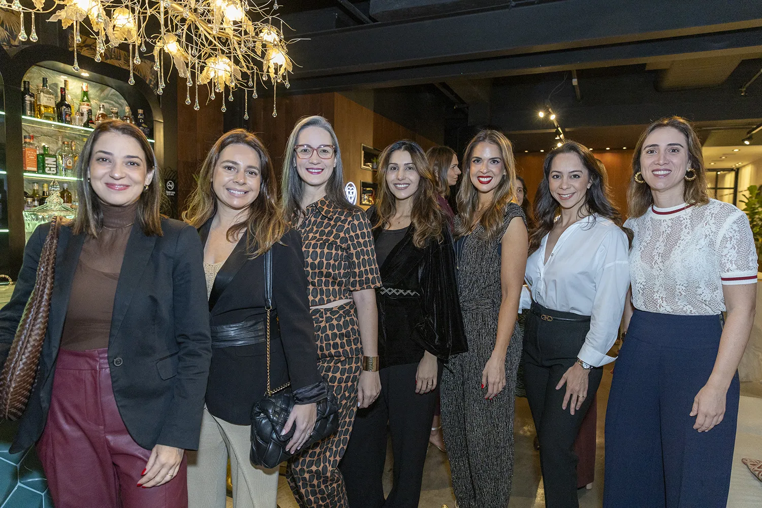 Fê Paronetto no Coquetel com Convidadas no lançamento do High Connection