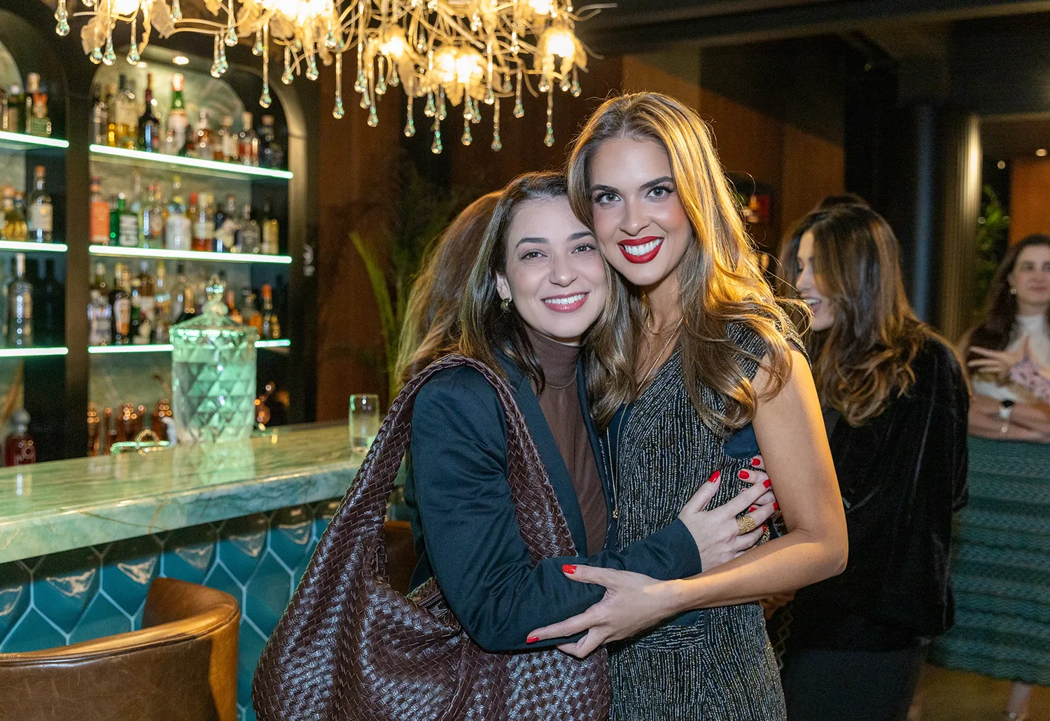 Fê Paronetto e Cristiane Gertel no lançamento do High Connection