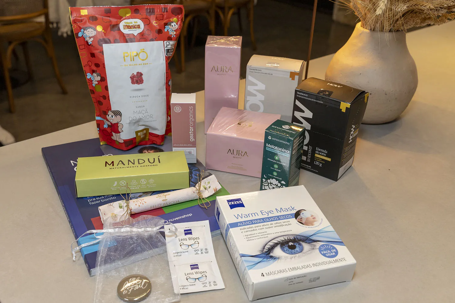 Gift Bags para as convidadas no lançamento do High Connection