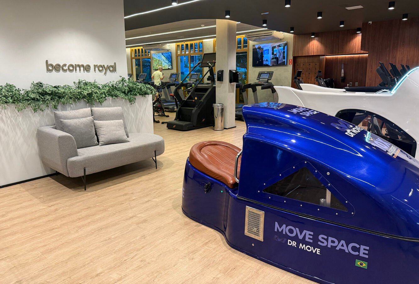 Academia no Royal Palm Plaza em Campinas