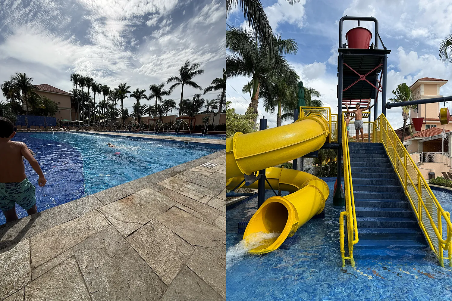 Piscina de Criança no Royal Palm Plaza em Campinas