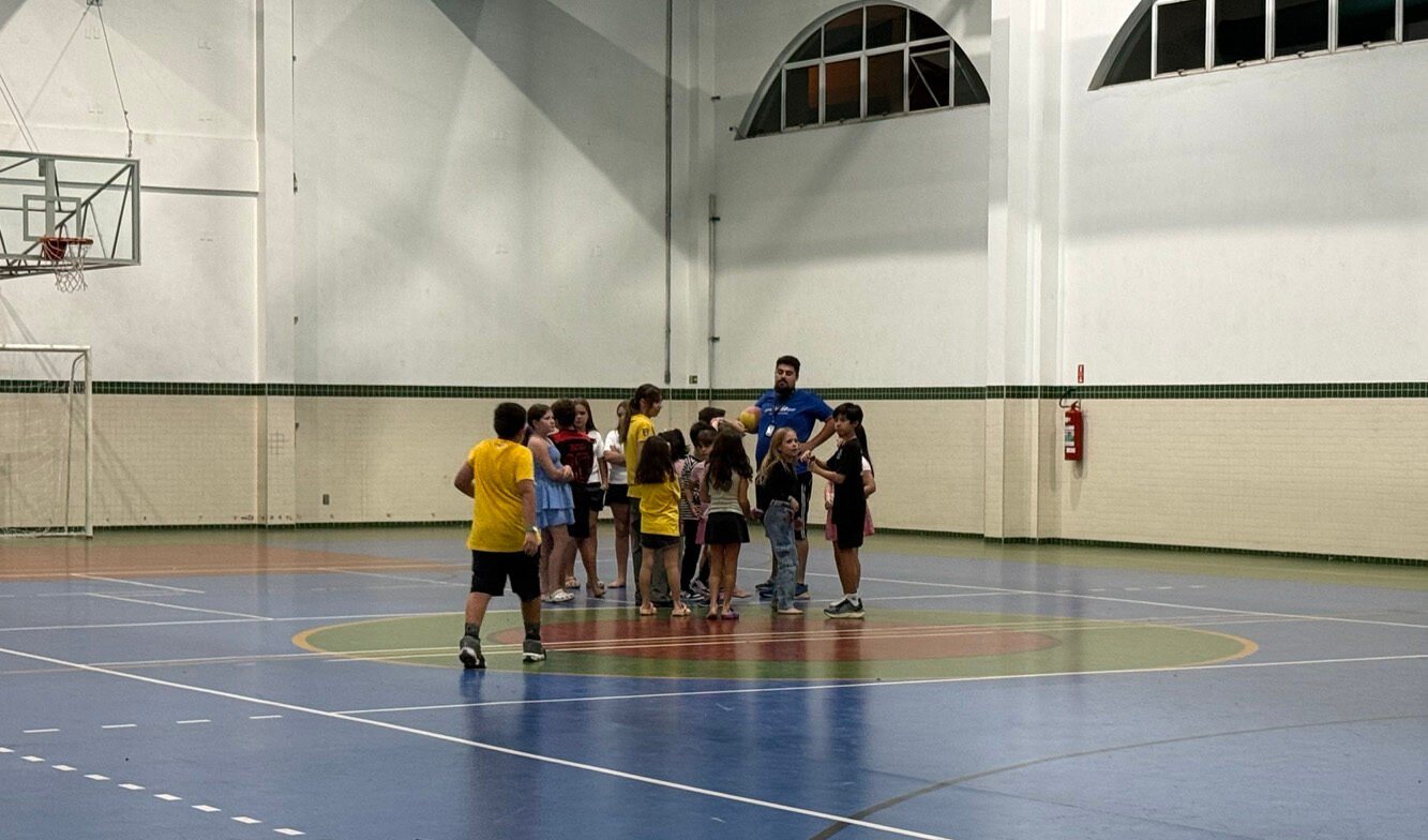 Quadra de jogos no Royal Palm Plaza em Campinas