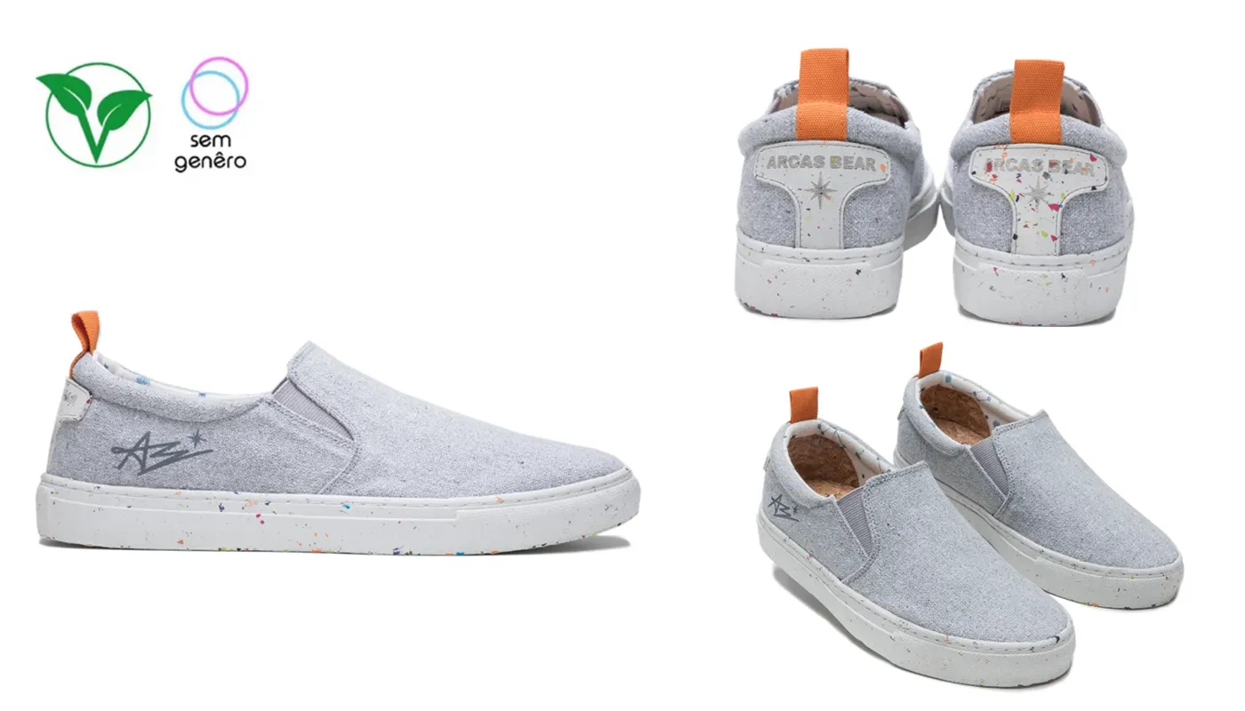 Tênis Slip On Clouds Energy da Arcas Bear
