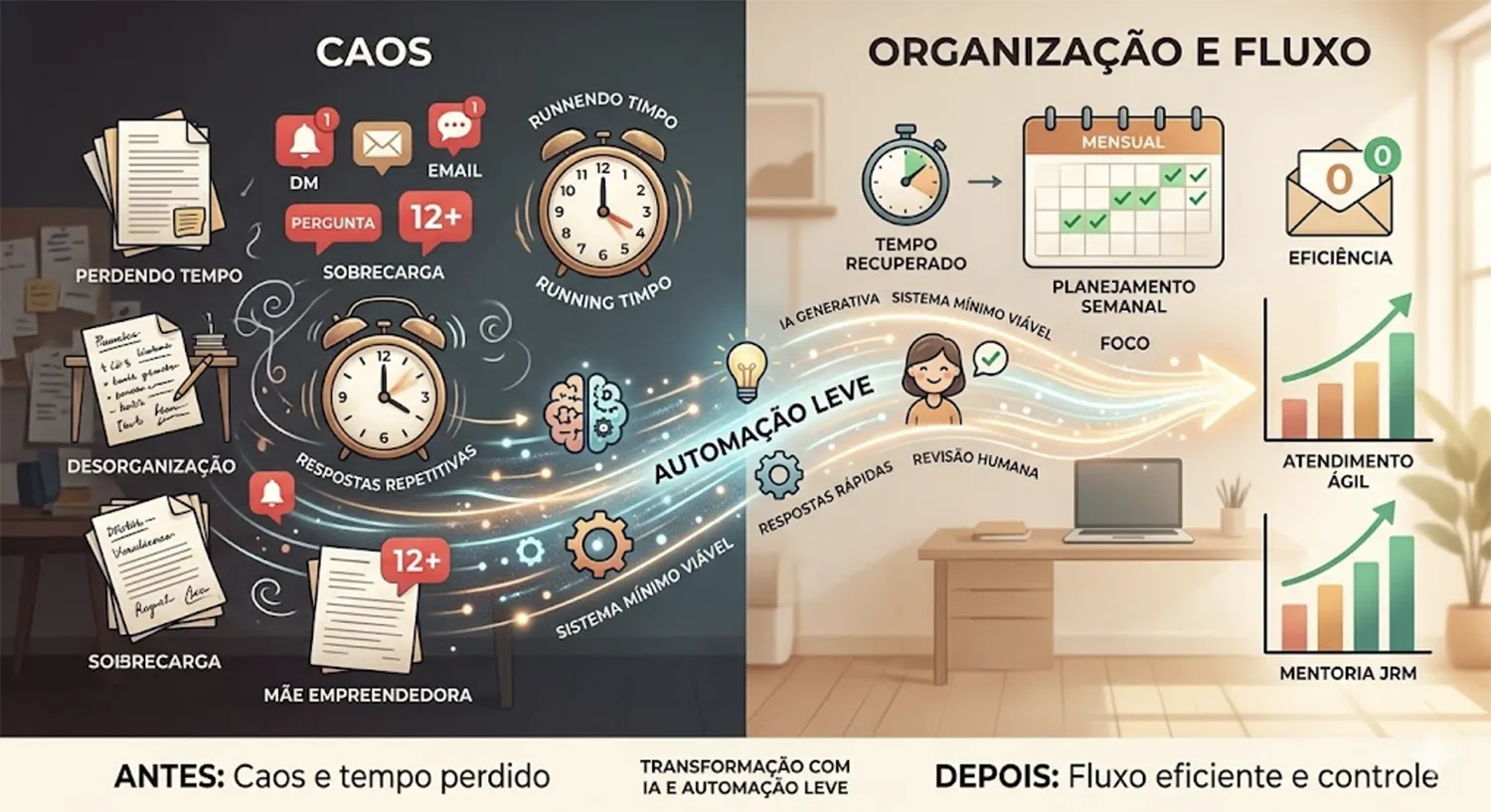Automação para pequenos negócios com Inteligência Artificial