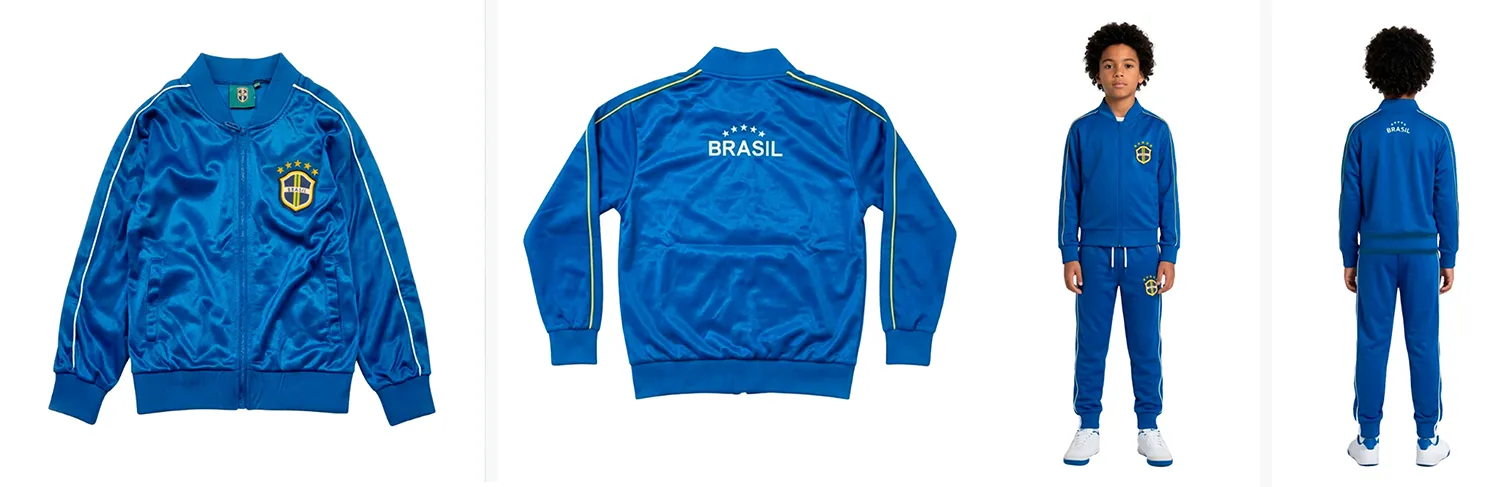 Ludique - Conjunto Infantil Seleção Brasileira