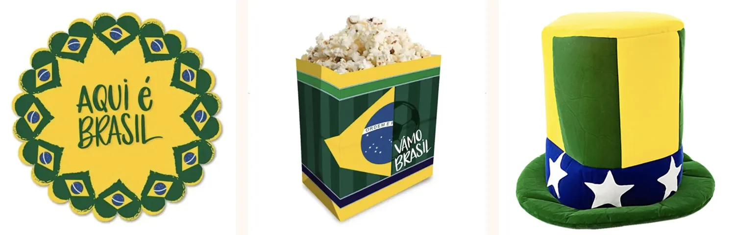 Rica Festa - Decoração Temática - Copa do Mundo 2026