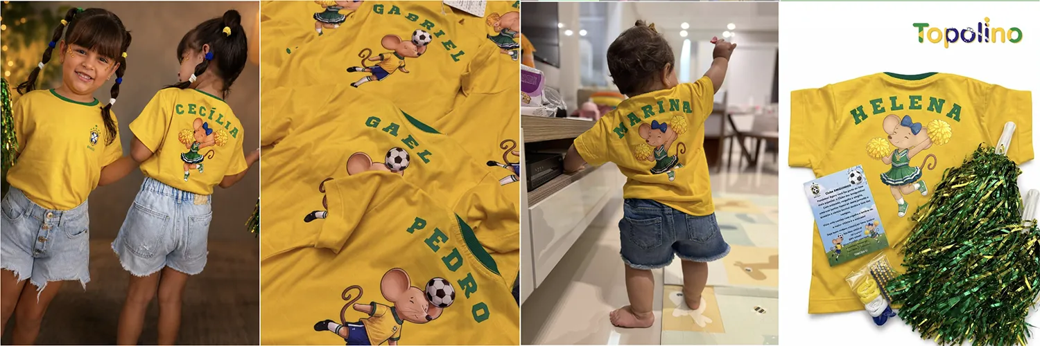 Linha Topolino Bambino - Copa do Mundo 2026