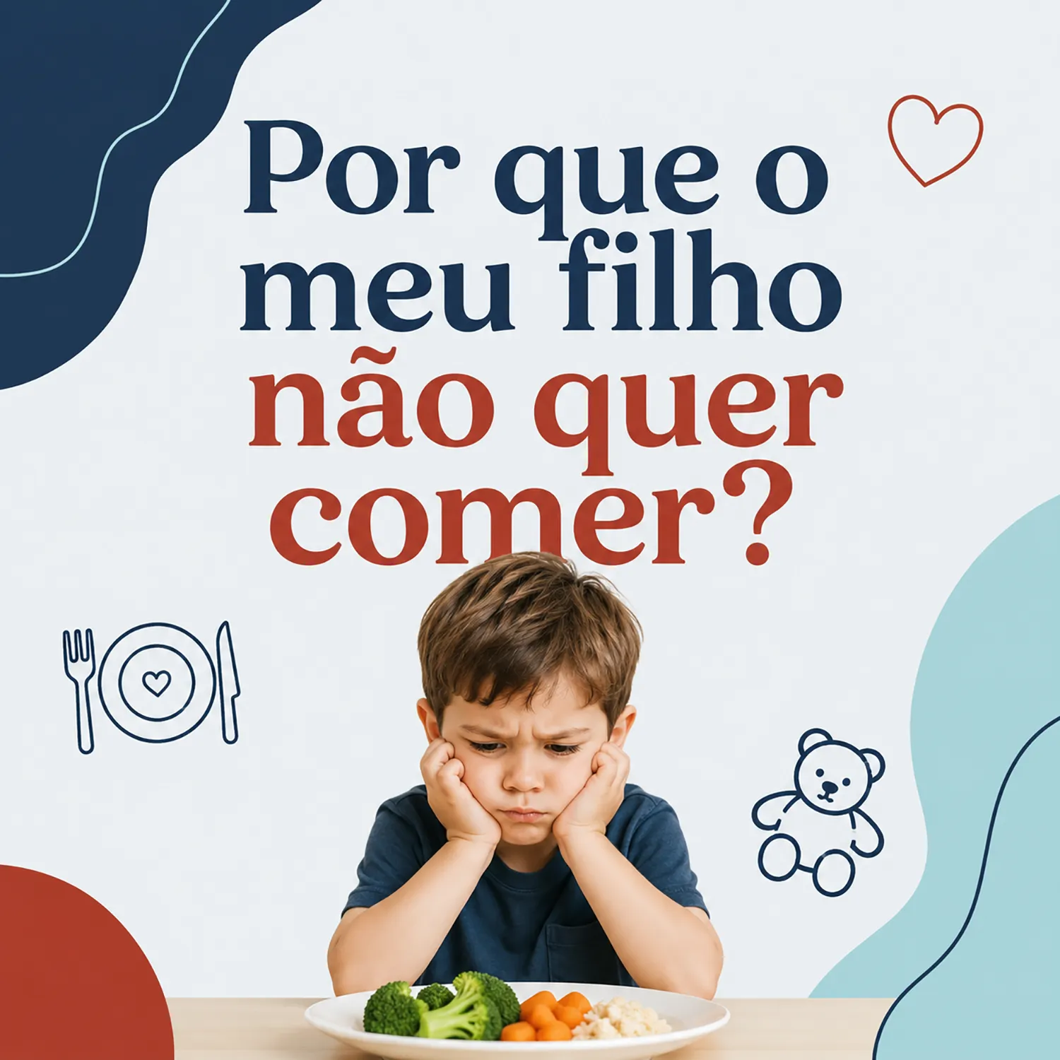 Capa do curso Por que meu filho não quer comer