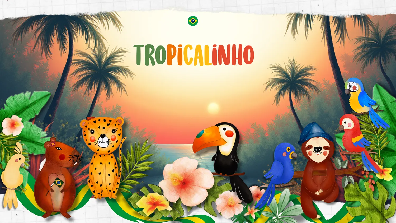 Capa da Tropicalinho - Moda Infantil Feminina