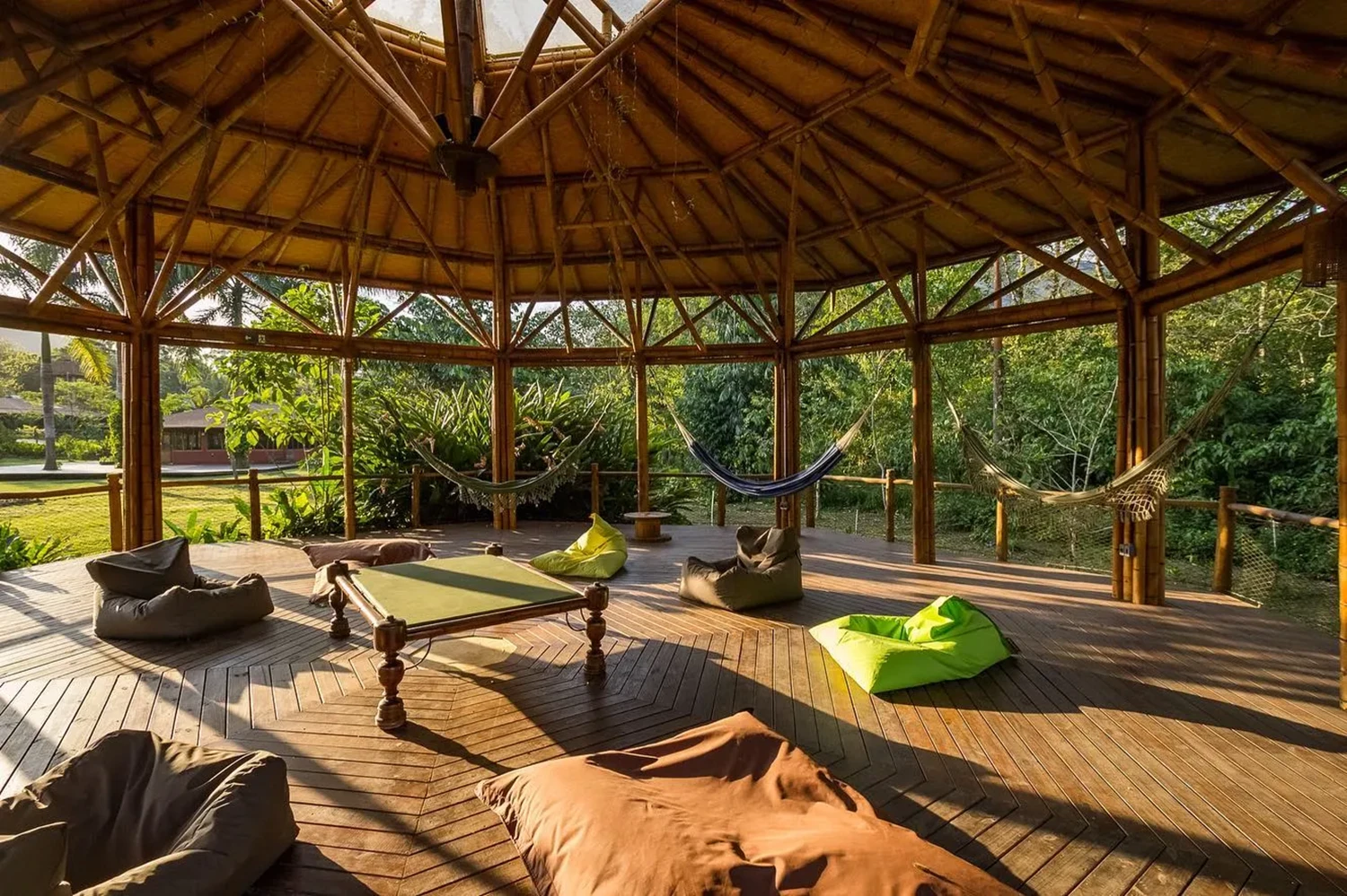Espaço Zen no Banana Bamboo EcoResort