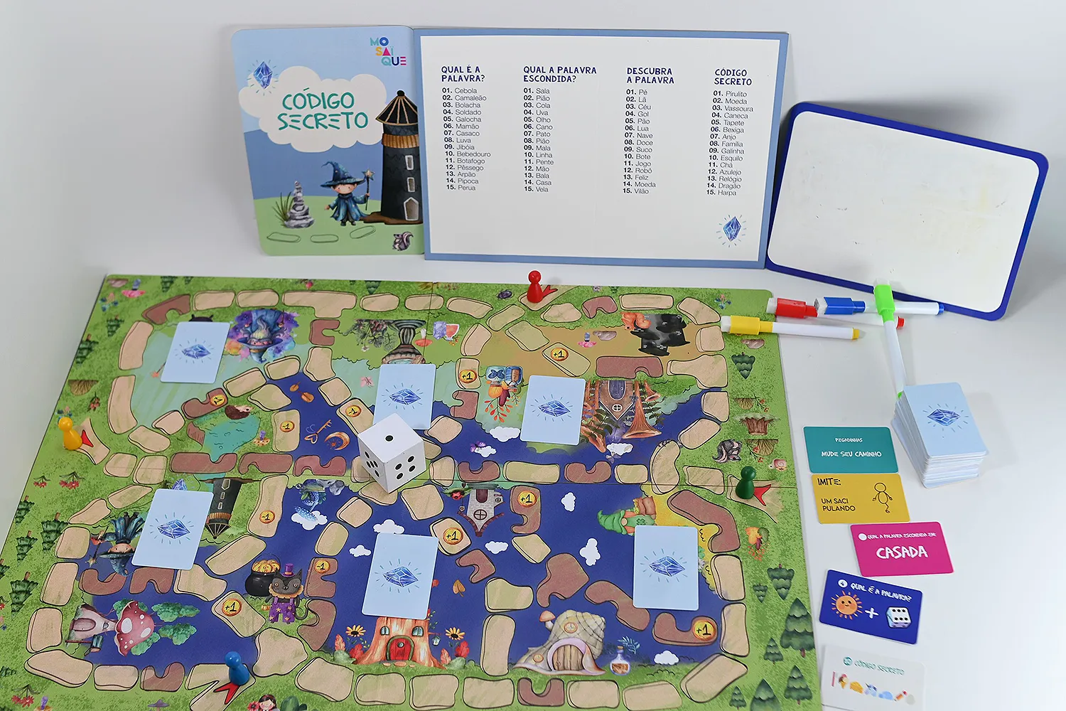 Caminho Mágico - Mosaique Jogos - Brinquedos Educativos