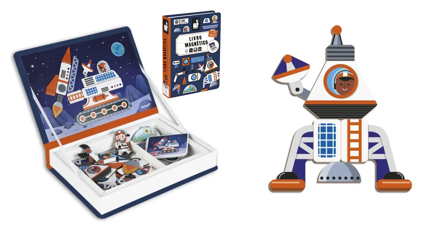 Livro Magnético - Viagem ao Cosmo Astronauta - Circle Time