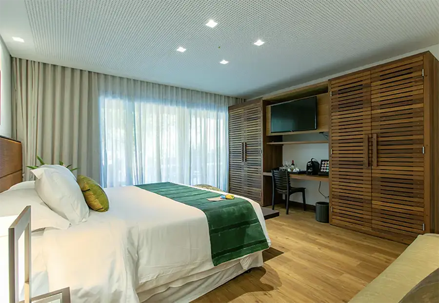 Quarto do Kuara Hotel na Bahia - para as férias de julho em família