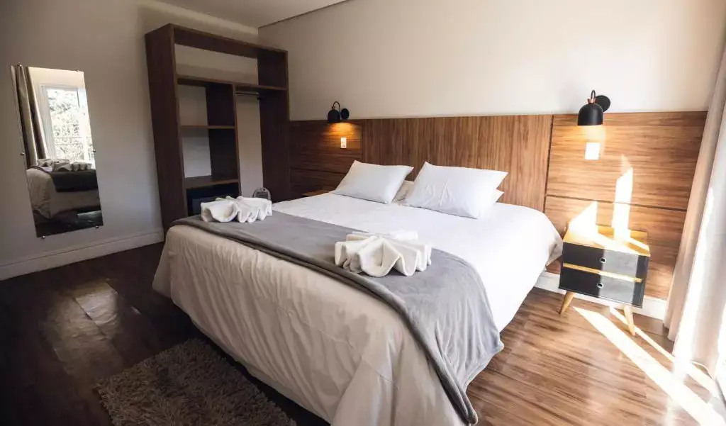 Quarto do Ti Voglio Bene Boutique hotel em Campos do Jordão - Just Real Moms