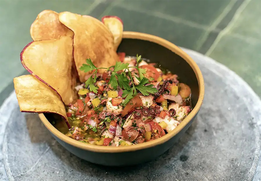 Ceviche do Kuara Hotel na Bahia - para as férias de julho em família