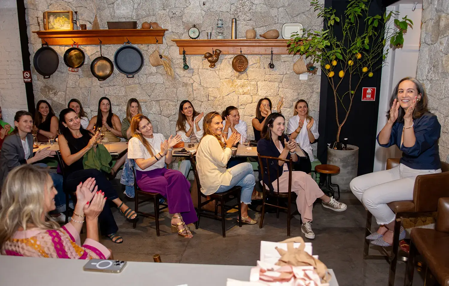 Final do Petit Comité do Just Real Moms - Talk com Isa Minatel para Mães da Pracinha da Vila Nova Conceição