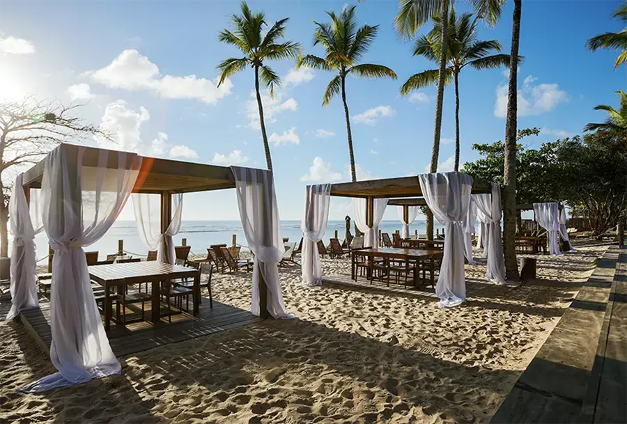 Bangalôs na praia do Kuara Hotel na Bahia - para as férias de julho em família