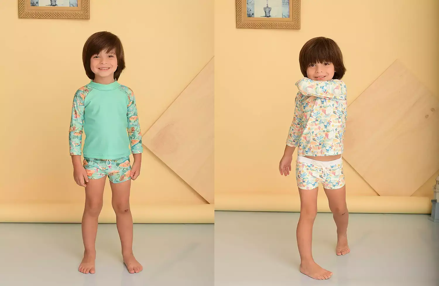 Moda Praia Infantil Masculina Starfish Just Real Moms