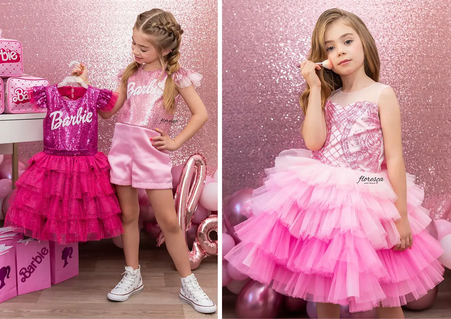 Vestido de Barbie