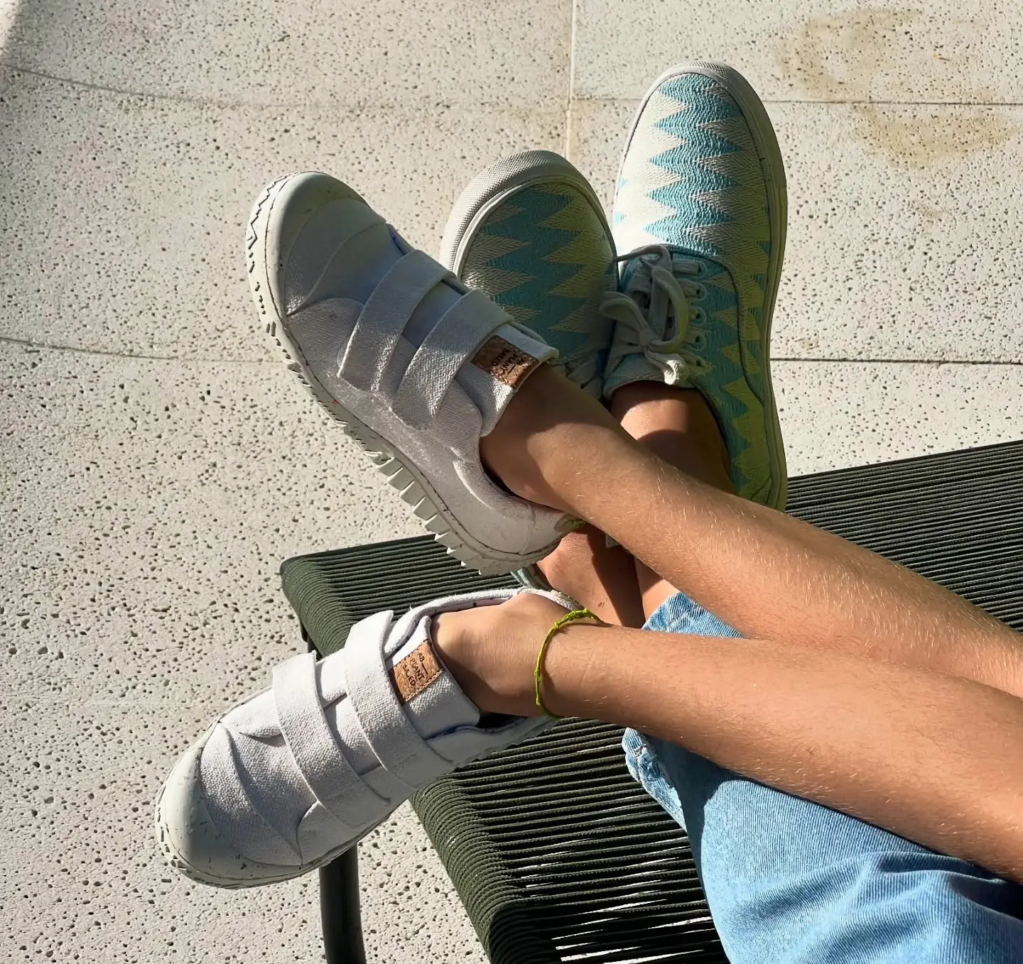 Tênis mães e filha da Arcas Bear