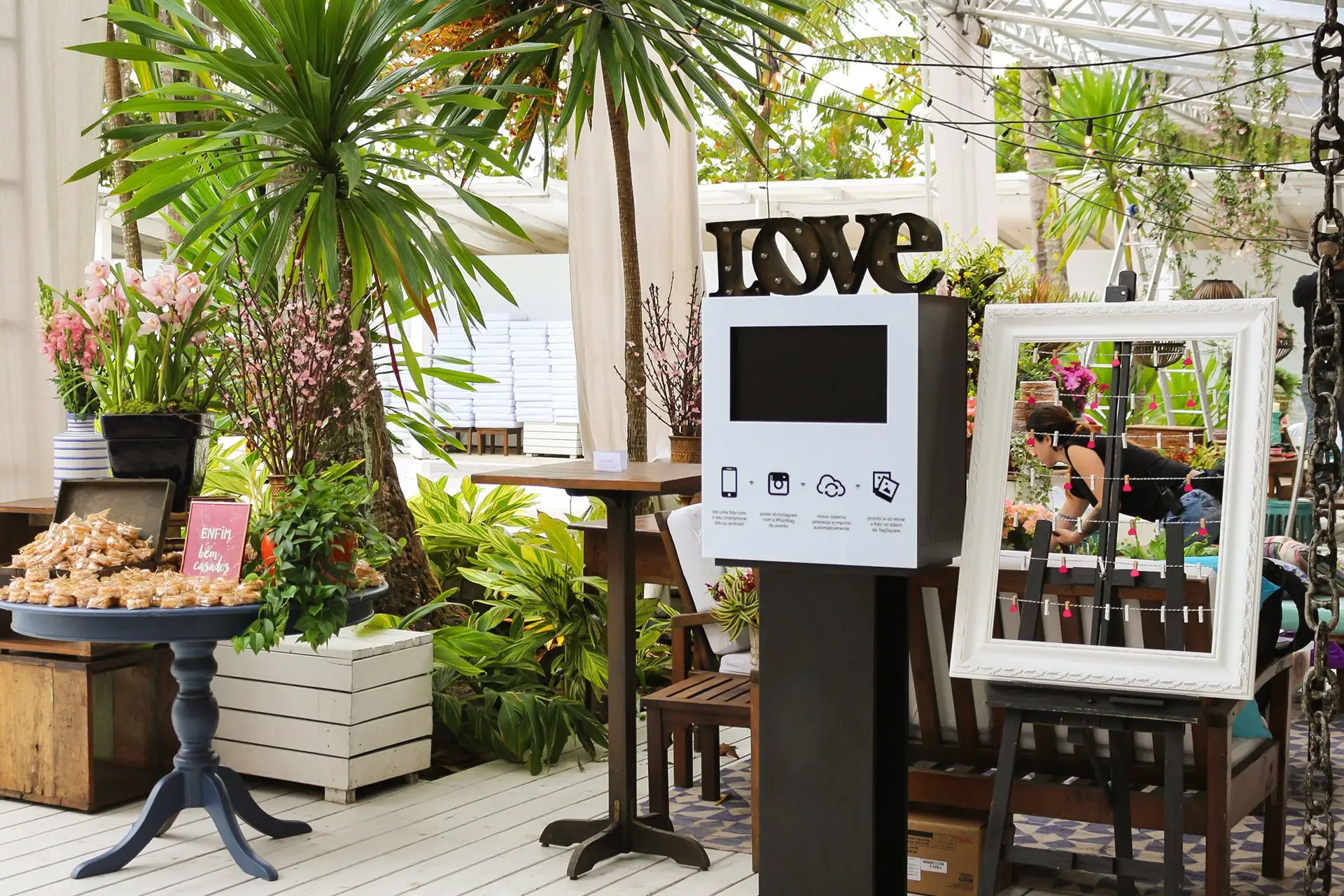 Chá de Bebê Foto Lembrança TagSquare Just Real Moms