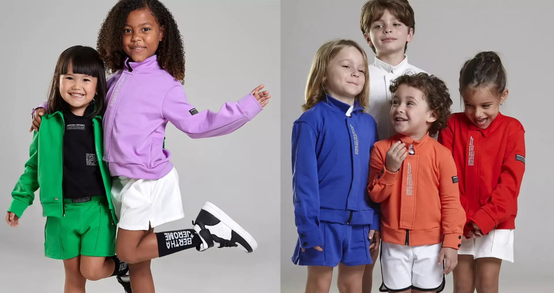 Bertha e Jerome Moda Infantil Casual Just Real Moms