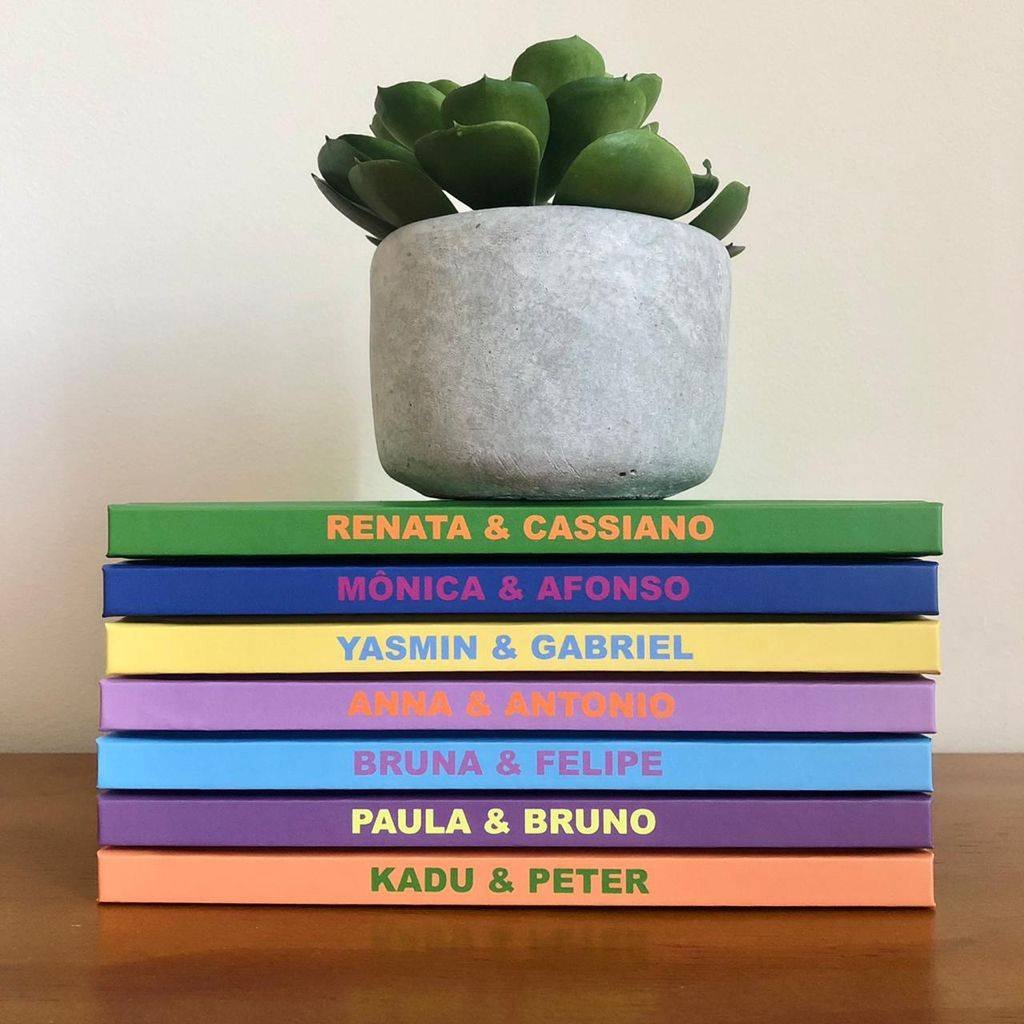 Decoração Nuage de Papier Foto Álbuns Nomes Just Real Moms