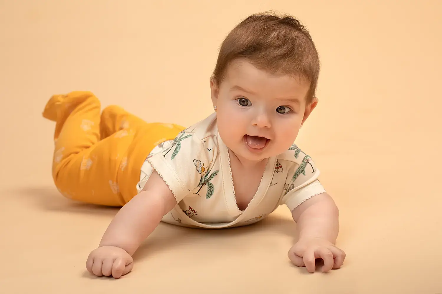 Roupa de bebê da Bambini Per Bambini de algodão pima