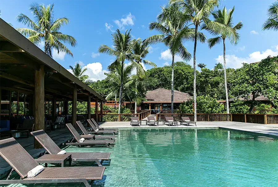Piscina do Kuara Hotel na Bahia - para as férias de julho em família